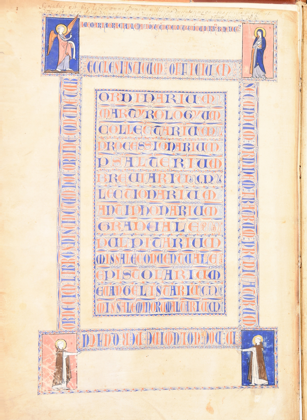 Medieval Dominican manuscript